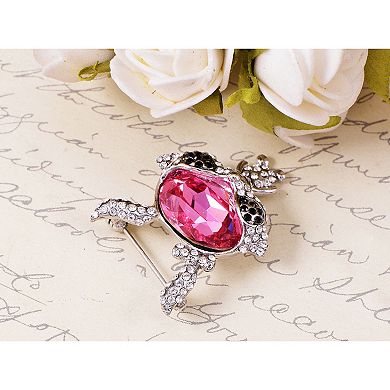 Women's Elements Fuchsia Bunny Brooch