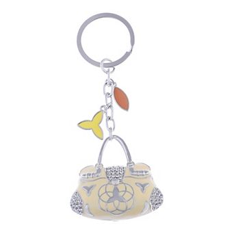 Women's Enamel Sky Ladies Designer Handbag Keychain