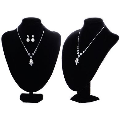 Women's Element Prismatic Bejewel Charm Earring Necklace Set