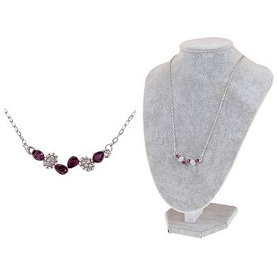 Women's Amethyst Elements Drops Through The Years Necklace