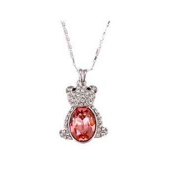 Women's Light Siam Bear Belly Honey Content Deious Glory Happy Time Necklace