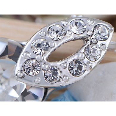 Women's Shadow Silver Elements Heart Necklace
