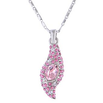 Women's Rose Fuchsia Elements Nature Husk Necklace