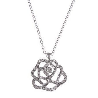 Women's Elements Rose Flower Manifest Love Necklace