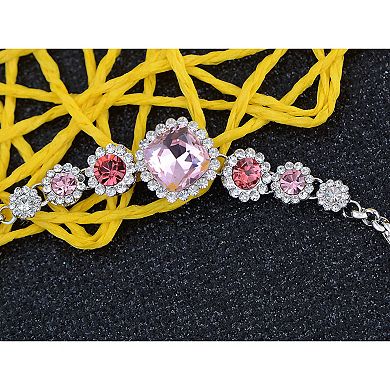 Women's Elements Fuchsia Plum Delight Glitter Bonanza Magic Bracelet