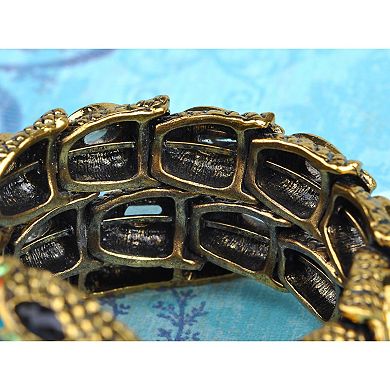 Women's Egyptian Snake Stretchable Cuff Wrap Bracelet