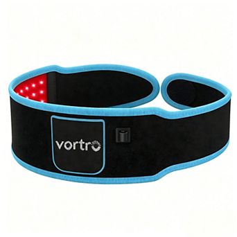 Red Light Therapy Belt, 150 LEDs Infrared 660nm/850nm, Adjustable & Portable for Back & Waist Relief