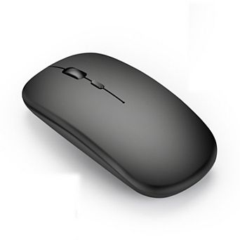 2.4G Rechargeable Silent Wireless Mouse,Slim Ergonomic Optical Mice,600mAh Built-in Battery