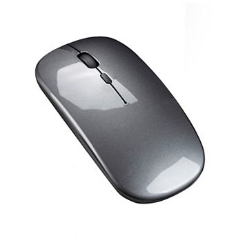 2.4G Rechargeable Silent Wireless Mouse,Slim Ergonomic Optical Mice,600mAh Built-in Battery