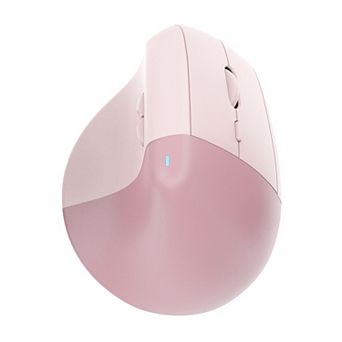 Dual Mode 2.4G&Bluetooth Silent Ergonomic Vertical Wireless Mouse, 6 Buttons,Rechargeable,Anti-Slip