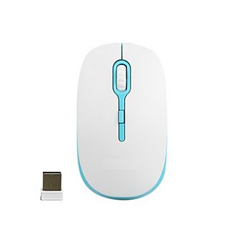 2.4G Wireless Office Mouse,4 Button,Nano USB Receiver, Long Battery Life Silent Mice
