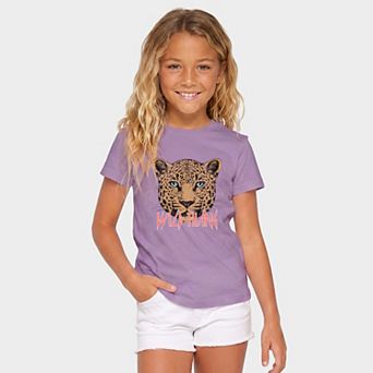 Wild Thang Cheetah - Youth Short Sleeve Graphic T-Shirt