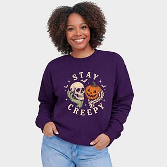 Stay Creepy - Women's Graphic Sweatshirt