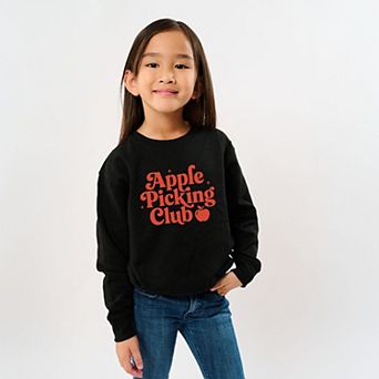 Apple Picking Club Stars - Youth Graphic Sweatshirt