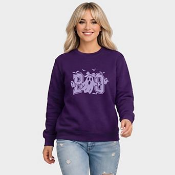 Boo Varsity Ghosts Coquette - Women's Graphic Sweatshirt