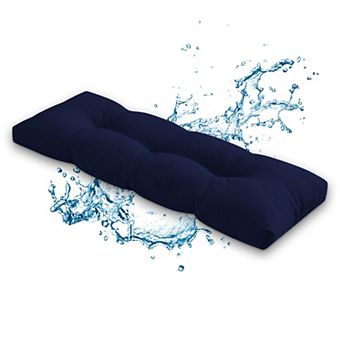 Waterproof UV Protected Patio Bench Cushion Non Slip Plush Support For Indoor Outdoor