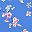 Blue Pink Flower