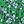 Floral Green Purple