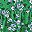 Floral Green Purple