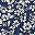 Floral Navy White
