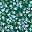 Green Blue Floral