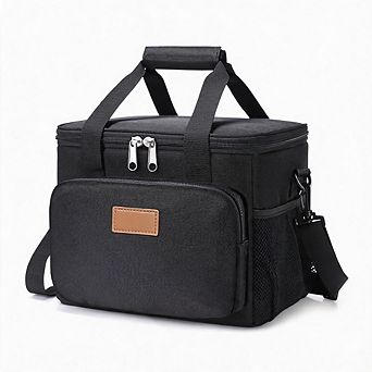 Insulated Thermal Lunch Cooler Tote Bag Portable Soft Lunch Box for Adults