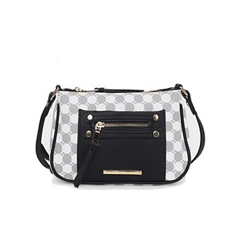MKF Collection Essie Circular Print Crossbody Bag