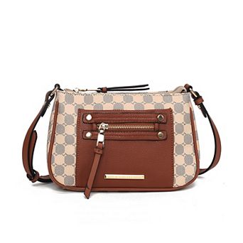 MKF Collection Essie Circular Print Crossbody Bag
