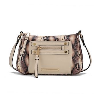 MKF Collection Essie Snake Embossed Crossbody Bag