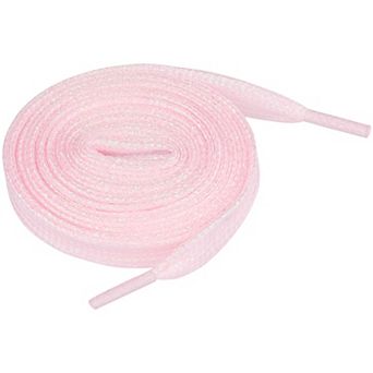 1 Pair Glitter Sparkling Flat Shoelace Shoe Laces for Sneakers Shiny Shoes Strings 23.62"