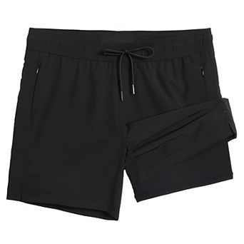 Men's Zipper Pocket Swim Trunks