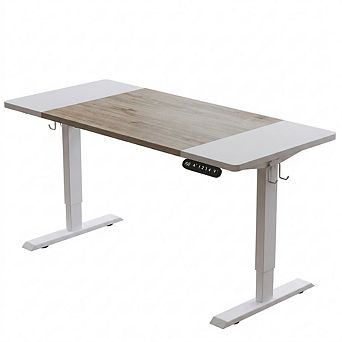 63"x30" Electric Height Adjustable Standing Desk, Splice Board, Single Motor