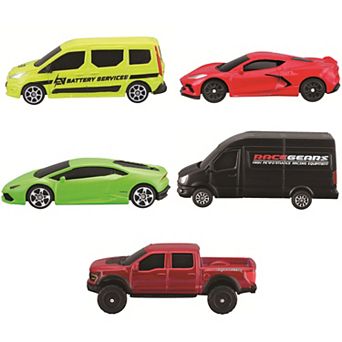 Maisto 9 pc Assorted Diecast Metal Toy Vehicles Variety Pack