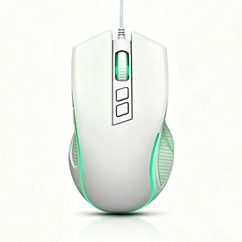 Wired Gaming Mouse,7 RGB Breathing Light,6 Programmable Buttons,Ergonomic USB Gaming Mice