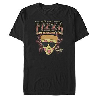 Big & Tall Disney / Pixar's Toy Story Pizza With Sunglasses Graphic Tee