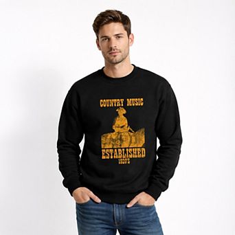 Country Music EST 1920s - Men's Graphic Sweatshirt