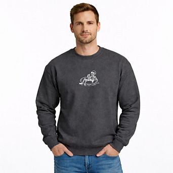 Floating Skeleton - Men's Graphic Sweatshirt