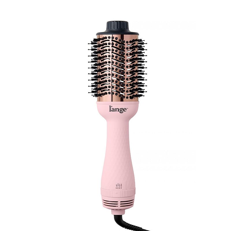 L'ange Le Volume 75mm 2-in-1 Titanium Brush Dryer, Pink