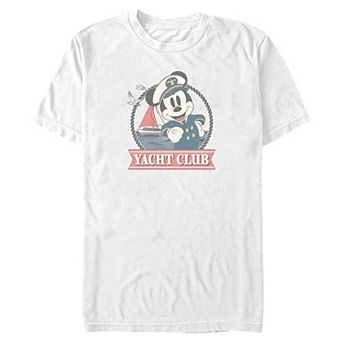 Big & Tall Disney's Mickey Mouse Yacht Club Graphic Tee
