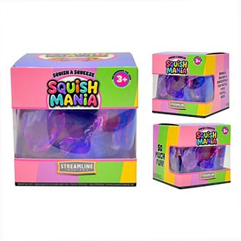 Streamline Squish Mania Marble Squish Cube - Styles May Vary