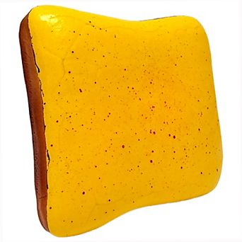 Streamline Cheesy Toast Squishy Stress Relief Toy