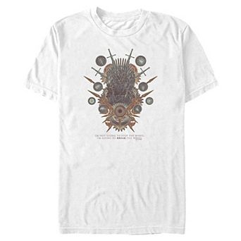 Big & Tall Game Of Thrones Break The Wheel Graphic Tee