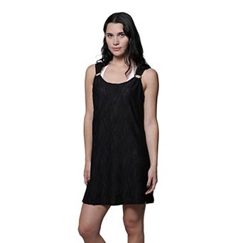 Women's J. Valdi Swim Cover Up Ring Tank Dress