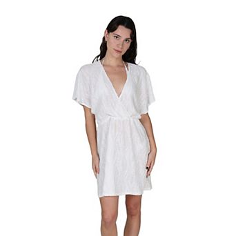 Women's J. Valdi Tie Waist Swim Cover Up Dress