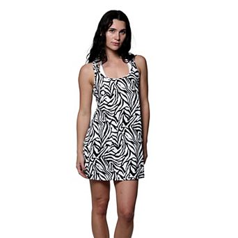 Women's J. Valdi Macrame Back Swim Cover Up Dress