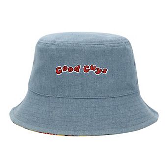 Women's Chucky Good Guys Denim Reversible Bucket Hat