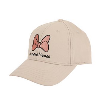 Women's Disney's Minnie Mouse Bow Embroidery Adjustable Baseball Cap