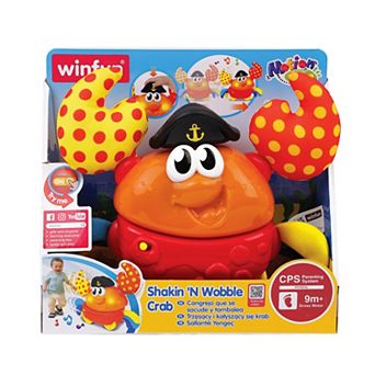 Winfun Shakin N Wobble Crab Interactive Toy