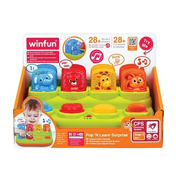 Winfun Pop N Learn Surprise Interactive Toy