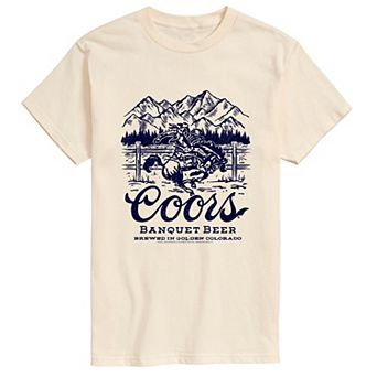 Men's Coors Banquet Beer Short Sleeve Graphic Tee
